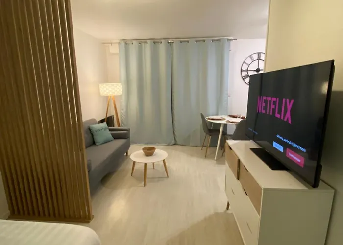 Апартаменты Le Girouard - Center - Private Parking - Wifi, Netflix